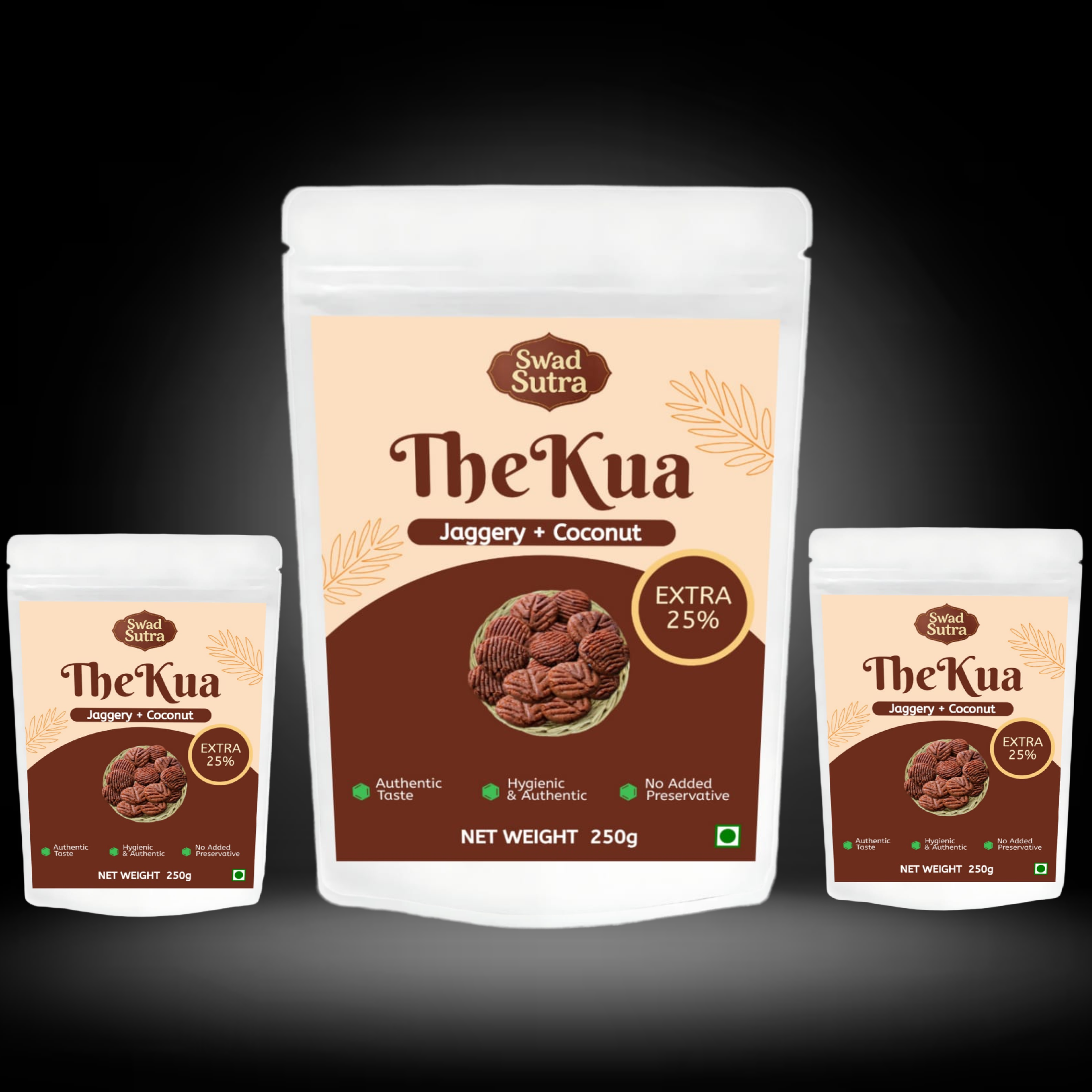 Combo of 3 Jaggery Thekua