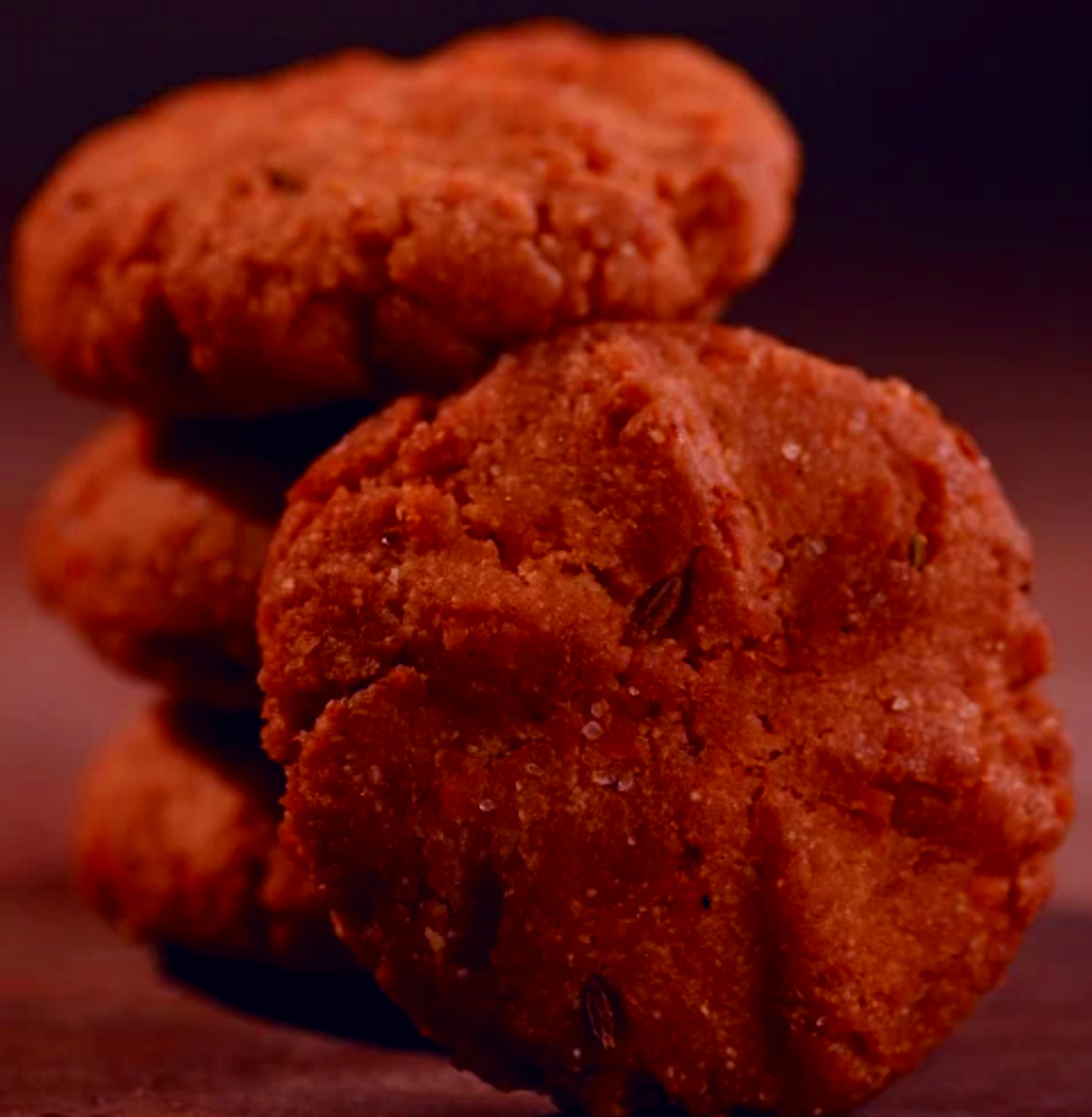 Jaggery Thekua Closeup